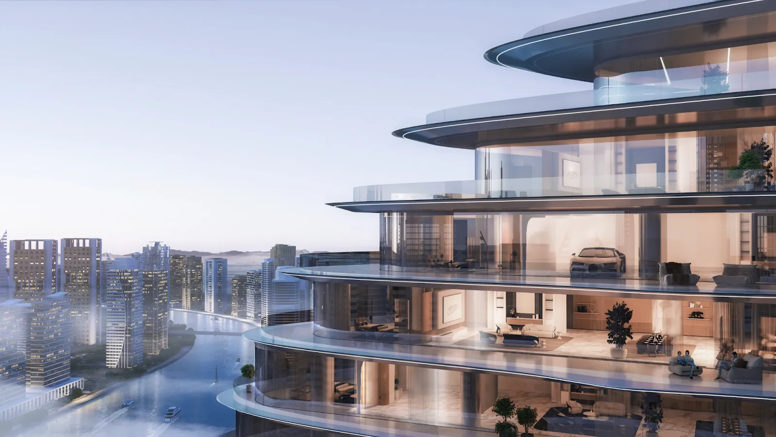 Dubai’s Mercedes-Benz Tower by Binghatti Combines Automotive Design with Vertical Luxury 6 Mercedes-Benz Tower by Binghatti
