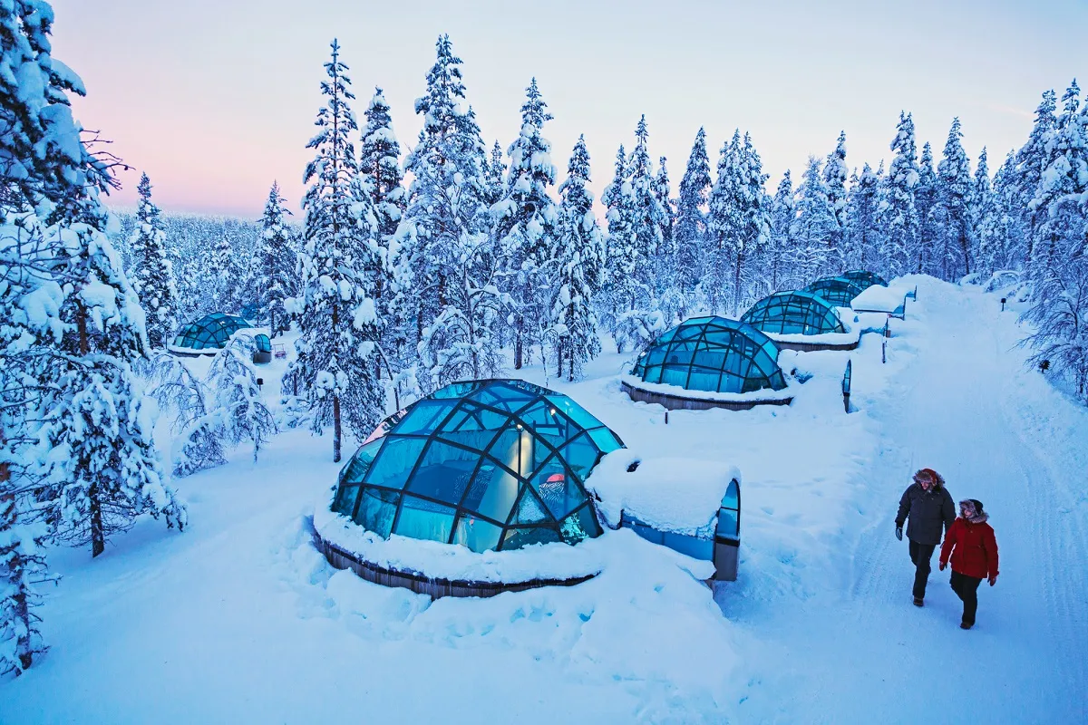 Celestial Architecture: The Best-Designed Spaces to Experience Meteor Showers 18 Nordic Glass Igloos, Finland