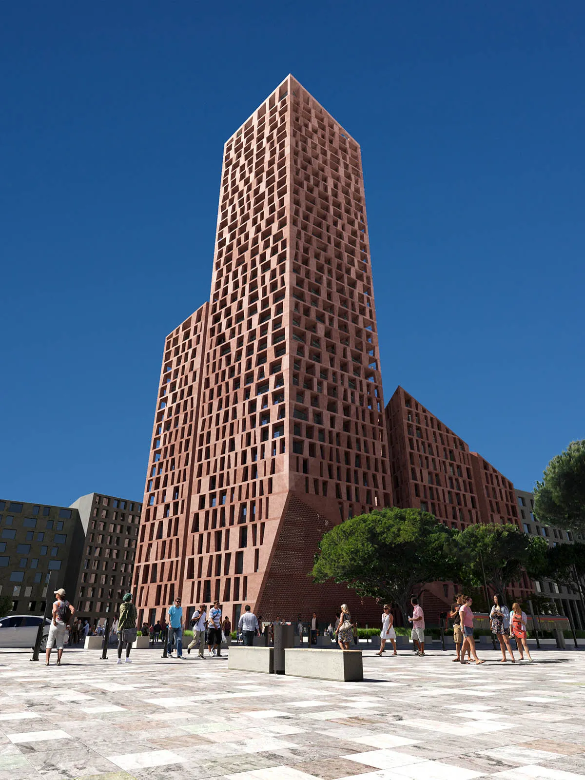 Oppenheim Architecture Breaks Ground on Tirana’s 38-Story New Boulevard Tower 5 Oppenheim Architecture Breaks Ground on Tirana’s 38-Story New Boulevard Tower