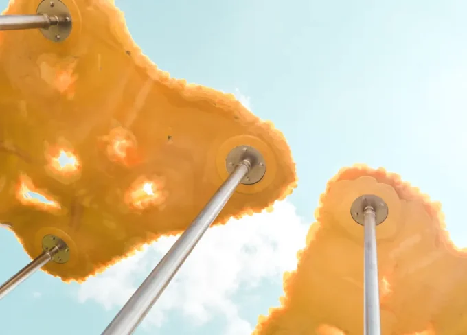 Puddle Pavilion in Iowa Explores Algae Bio-Resin as Sustainable Architecture