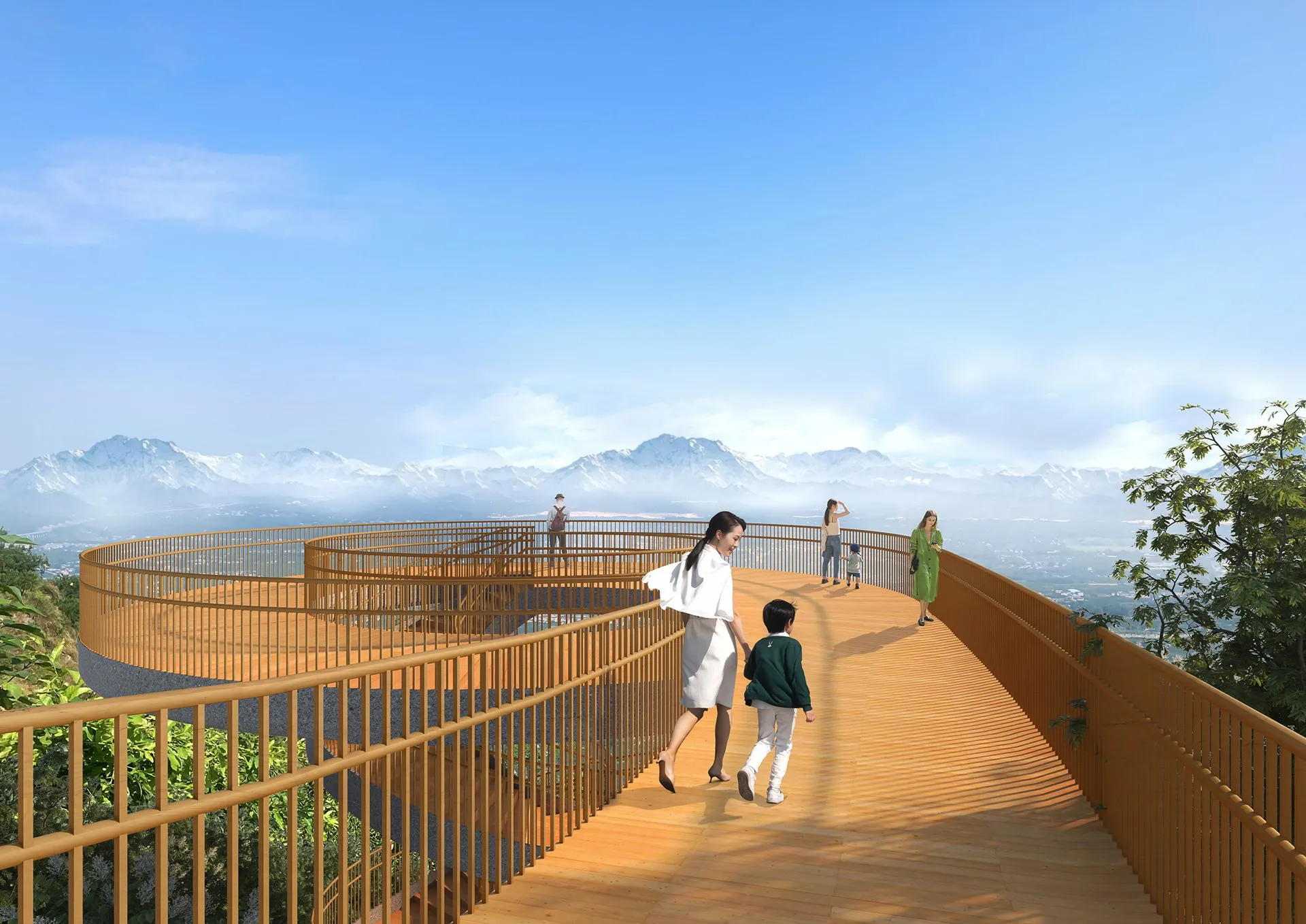Pujiang Viewing Platform: A Sustainable Timber Pavilion in Chengdu’s Hills 7 MVRDV’s Pujiang Viewing Platform