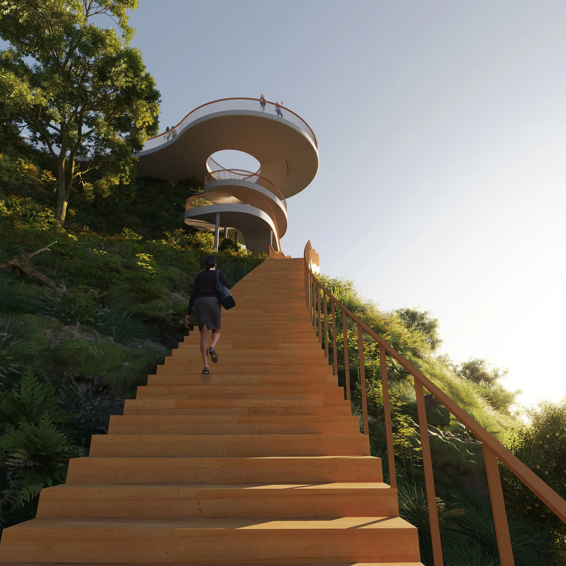 Pujiang Viewing Platform: A Sustainable Timber Pavilion in Chengdu’s Hills 8 MVRDV’s Pujiang Viewing Platform