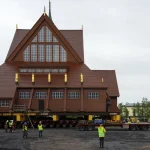 Sweden’s Kiruna Church Relocated in One Piece