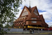 Sweden’s Kiruna Church Relocated in One Piece