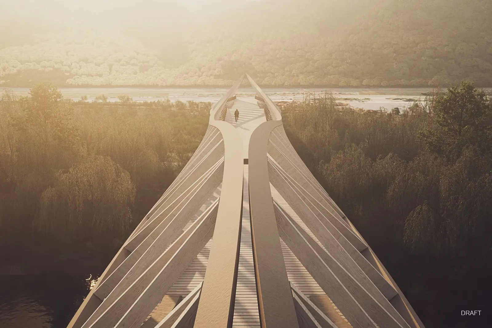 Te Awa Kairangi Pedestrian & Cycling Bridge