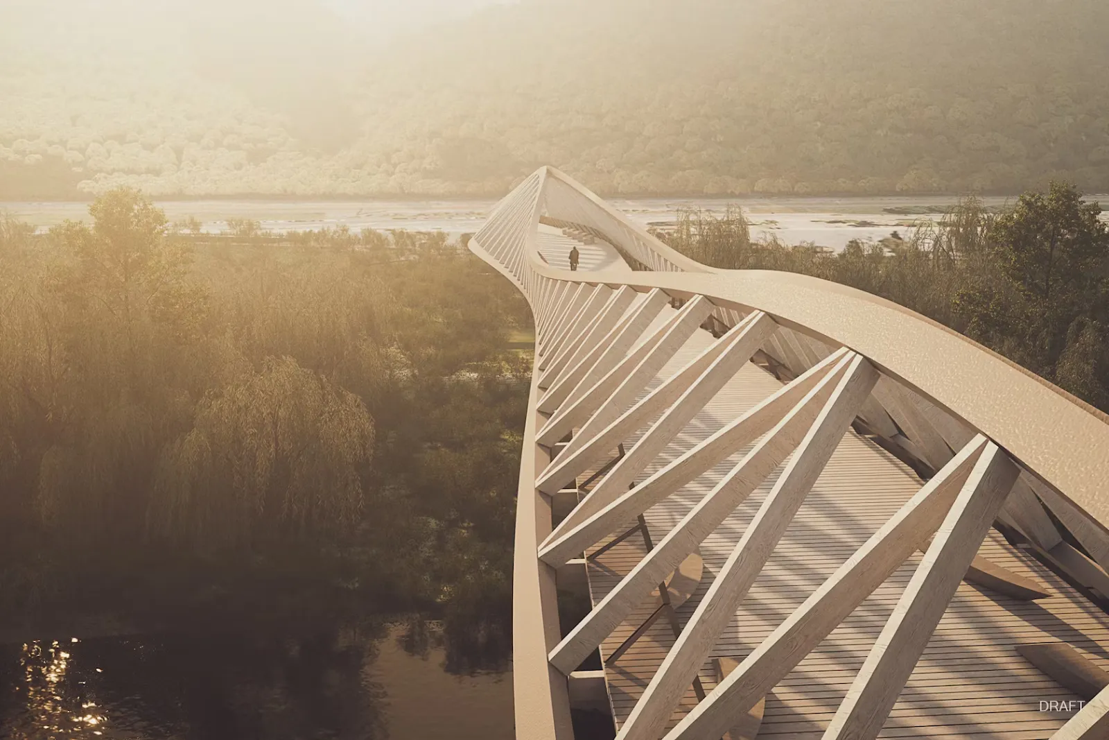 Te Awa Kairangi Pedestrian & Cycling Bridge