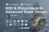 BIM & Rhino.Inside for Advanced Tower Design