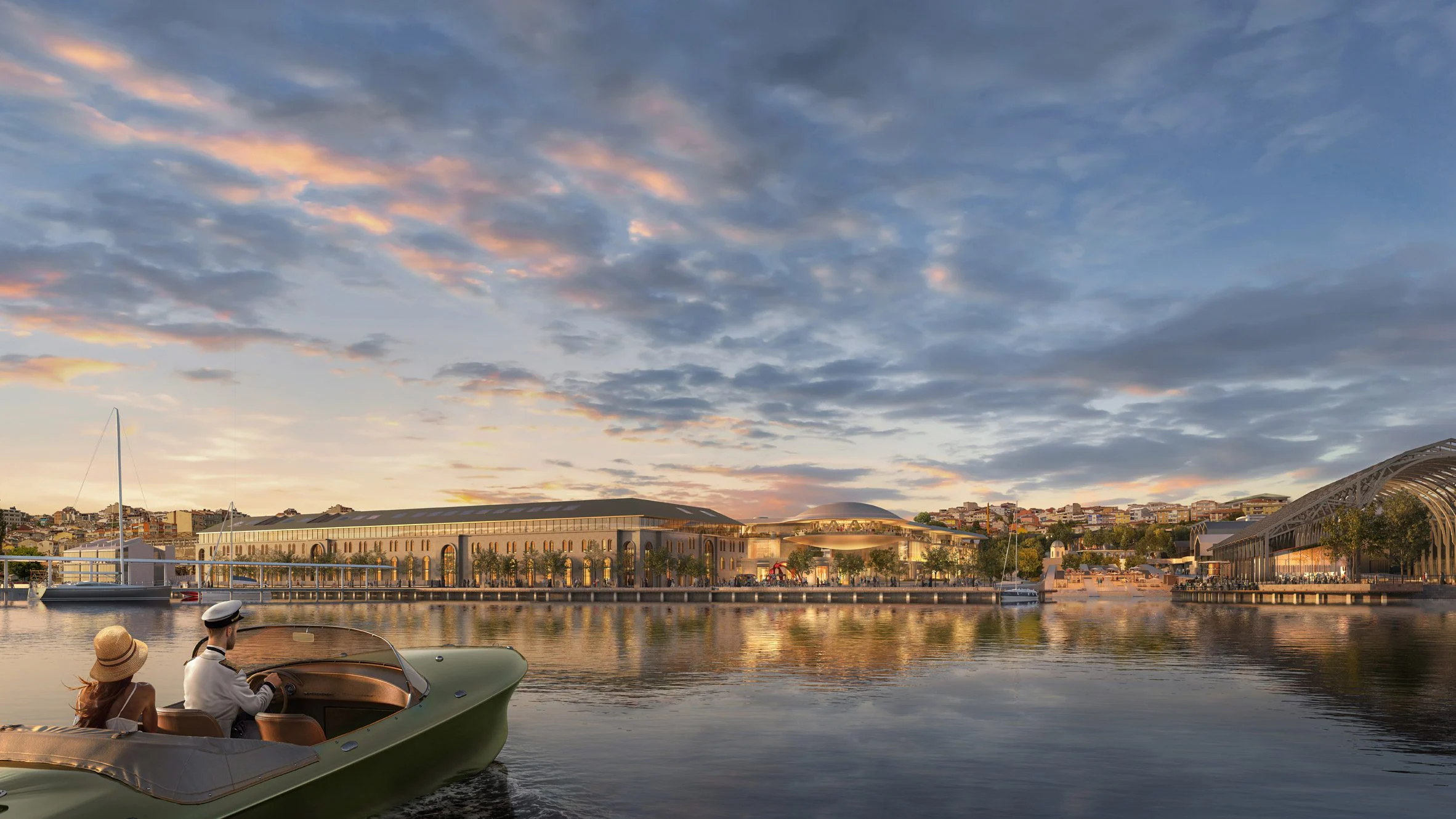 Foster + Partners Design New Sustainable Retail Plaza on Istanbul’s Golden Horn