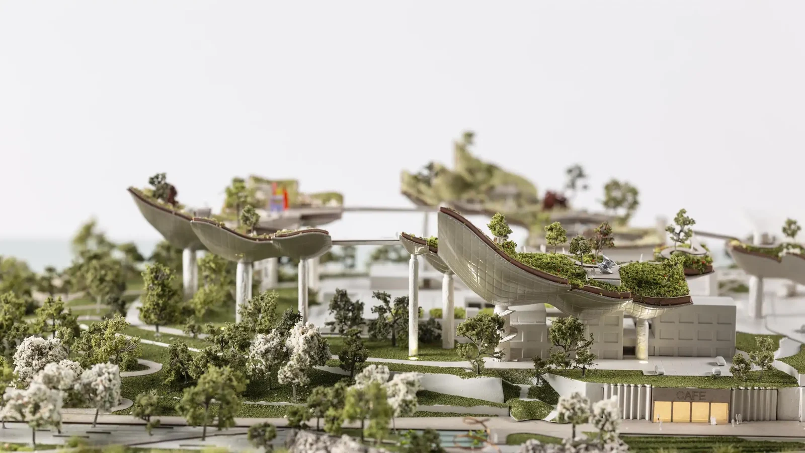 Heatherwick's Soundscape Transforms Nodeul Island into a Metallic