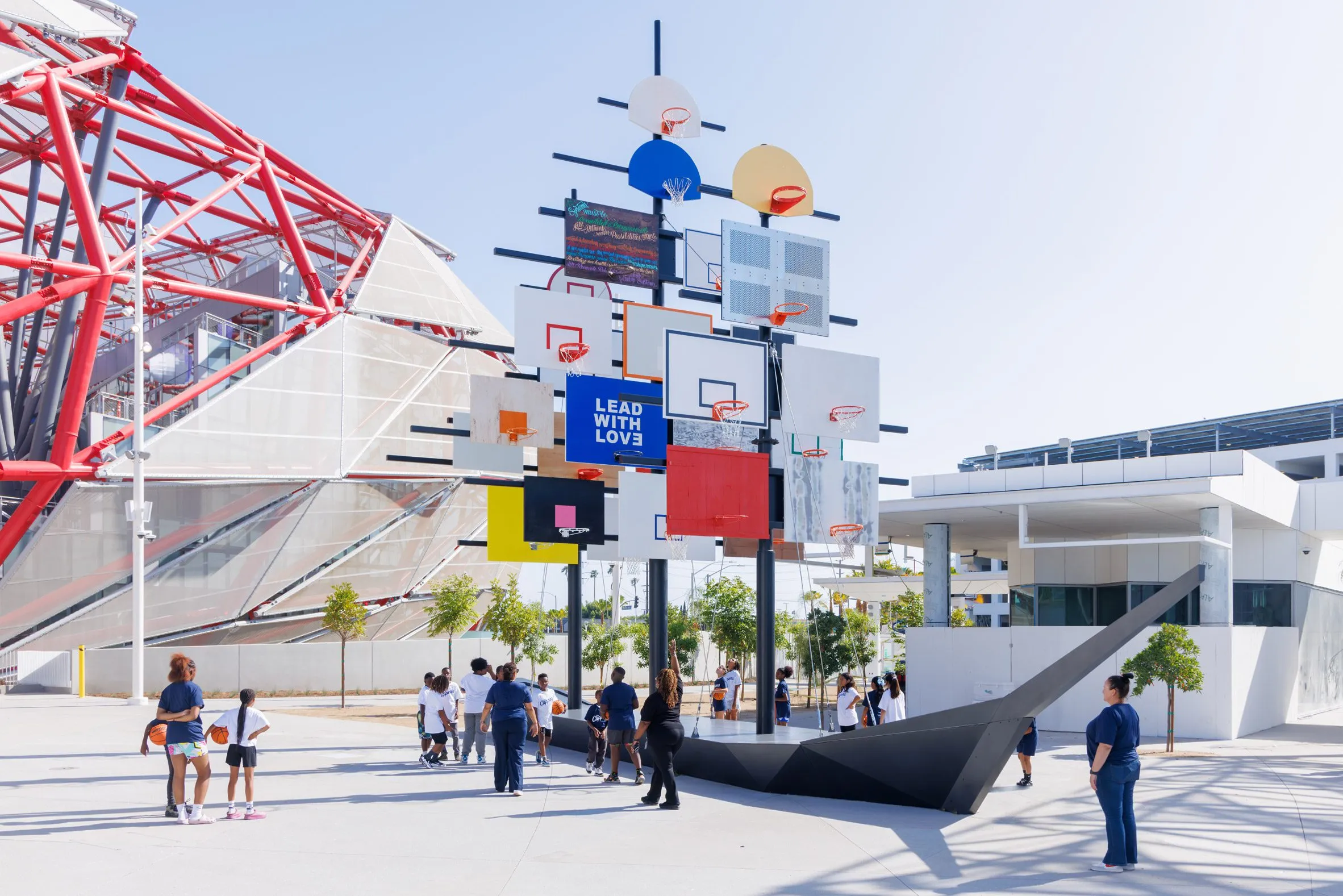  Intuit Dome redefines arena architecture with a diagrid roof, all-electric systems, and community-first design.
