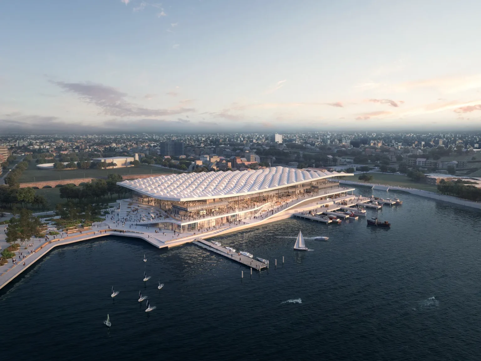 3XN, Sydney Fish Market