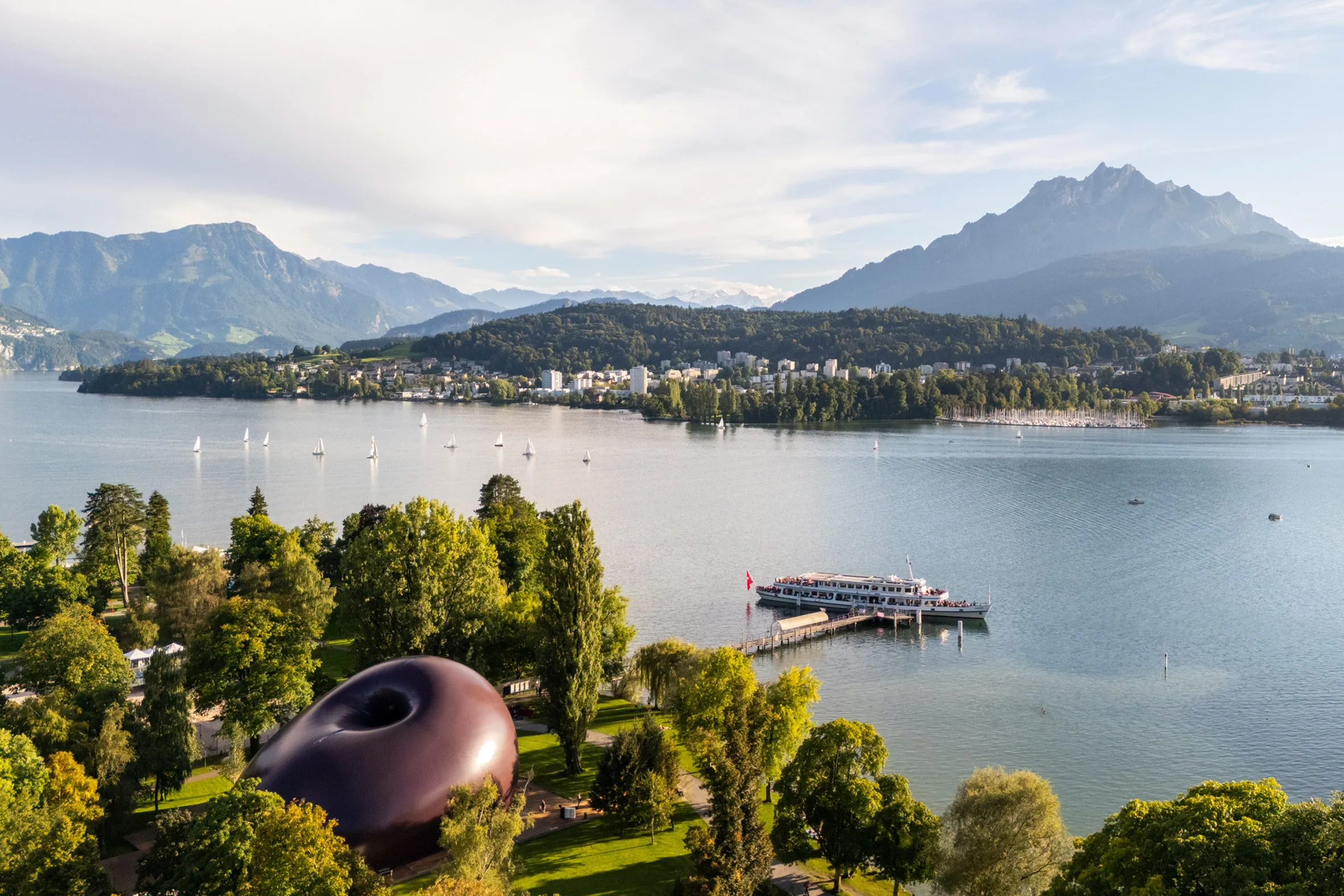 Anish Kapoor and Arata Isozaki's Inflatable Concert Hall Debuts at Lucerne Festival 2025 10 Ark Nova Inflatable Concert Hall, Lucerne Festival 2025