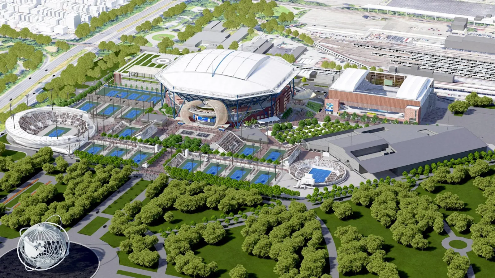 Rossetti and WSP to Lead Arthur Ashe Stadium Renovation After 2025 US Open 6 Arthur Ashe Stadium Renovations-ROSSETTI-WSP-US Open