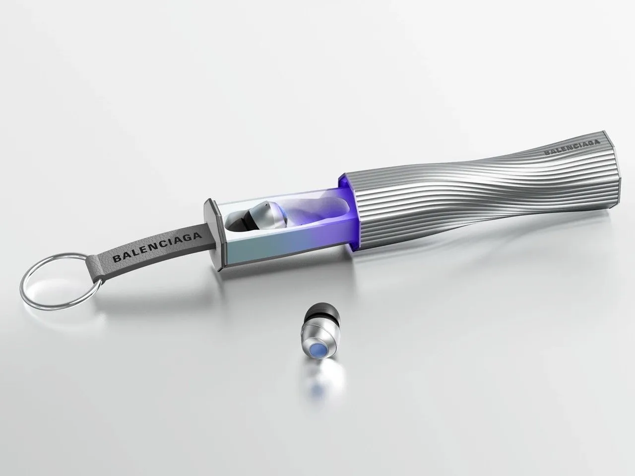 Balenciaga Sculptural Earbuds Concept Redefines Luxury Tech Design 6 Balenciaga Sculptural Earbuds