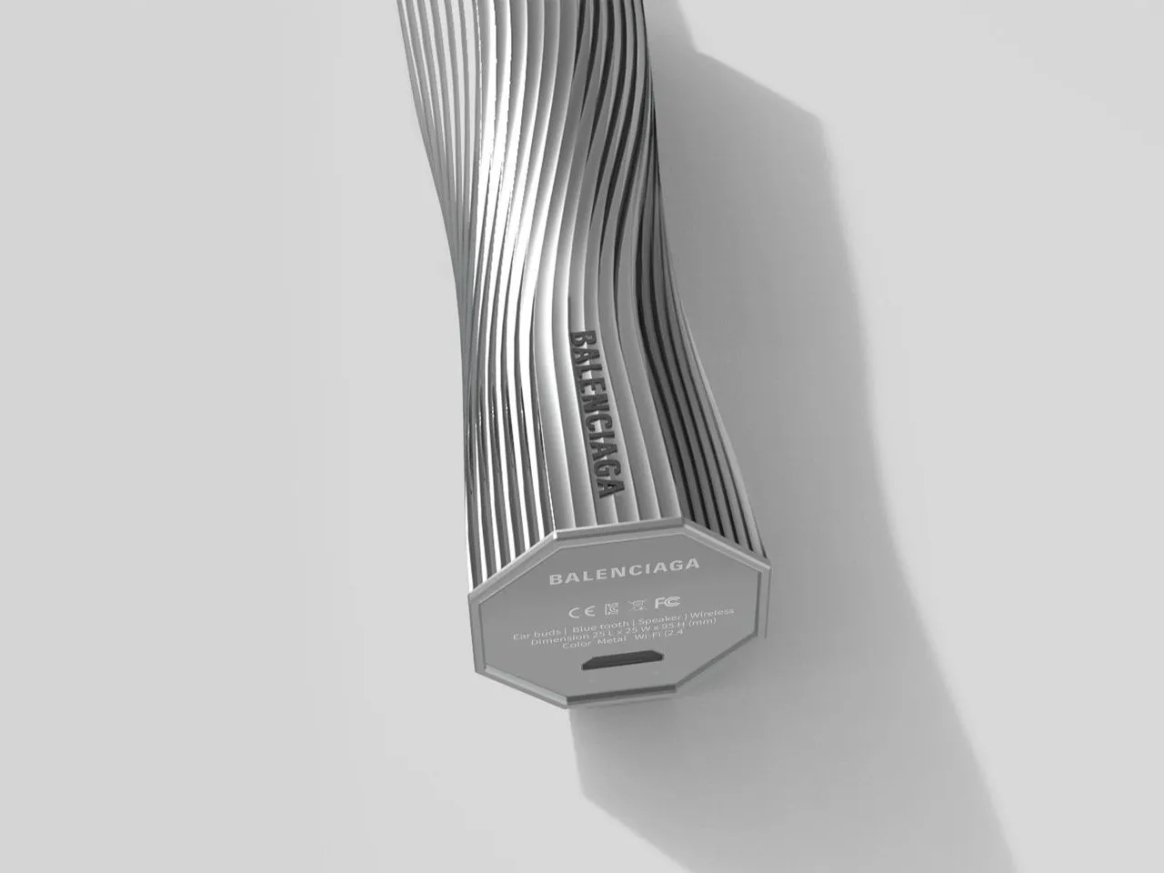 Balenciaga Sculptural Earbuds Concept Redefines Luxury Tech Design 7 Balenciaga Sculptural Earbuds