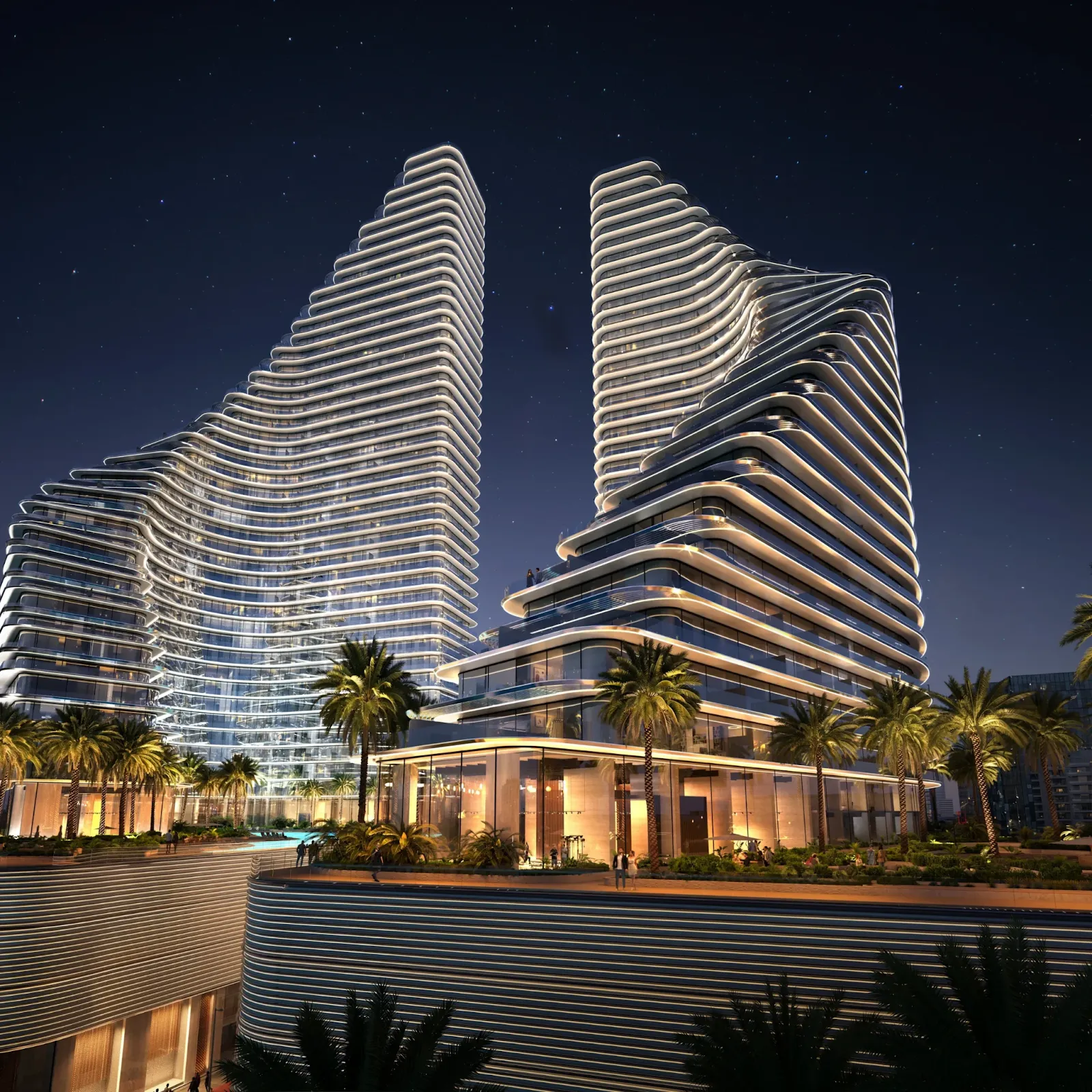 Binghatti Flare Dubai: Twin Towers Shaping the Future of Jumeirah Village Triangle 6 Binghatti Flare Dubai Twin Towers-Jumeirah Village Triangle (JVT)