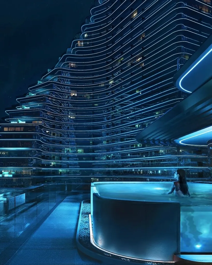 Binghatti Flare Dubai: Twin Towers Shaping the Future of Jumeirah Village Triangle 10 Binghatti Flare Dubai Twin Towers-Jumeirah Village Triangle (JVT)