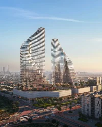 Binghatti Flare Dubai Twin Towers-Jumeirah Village Triangle (JVT)