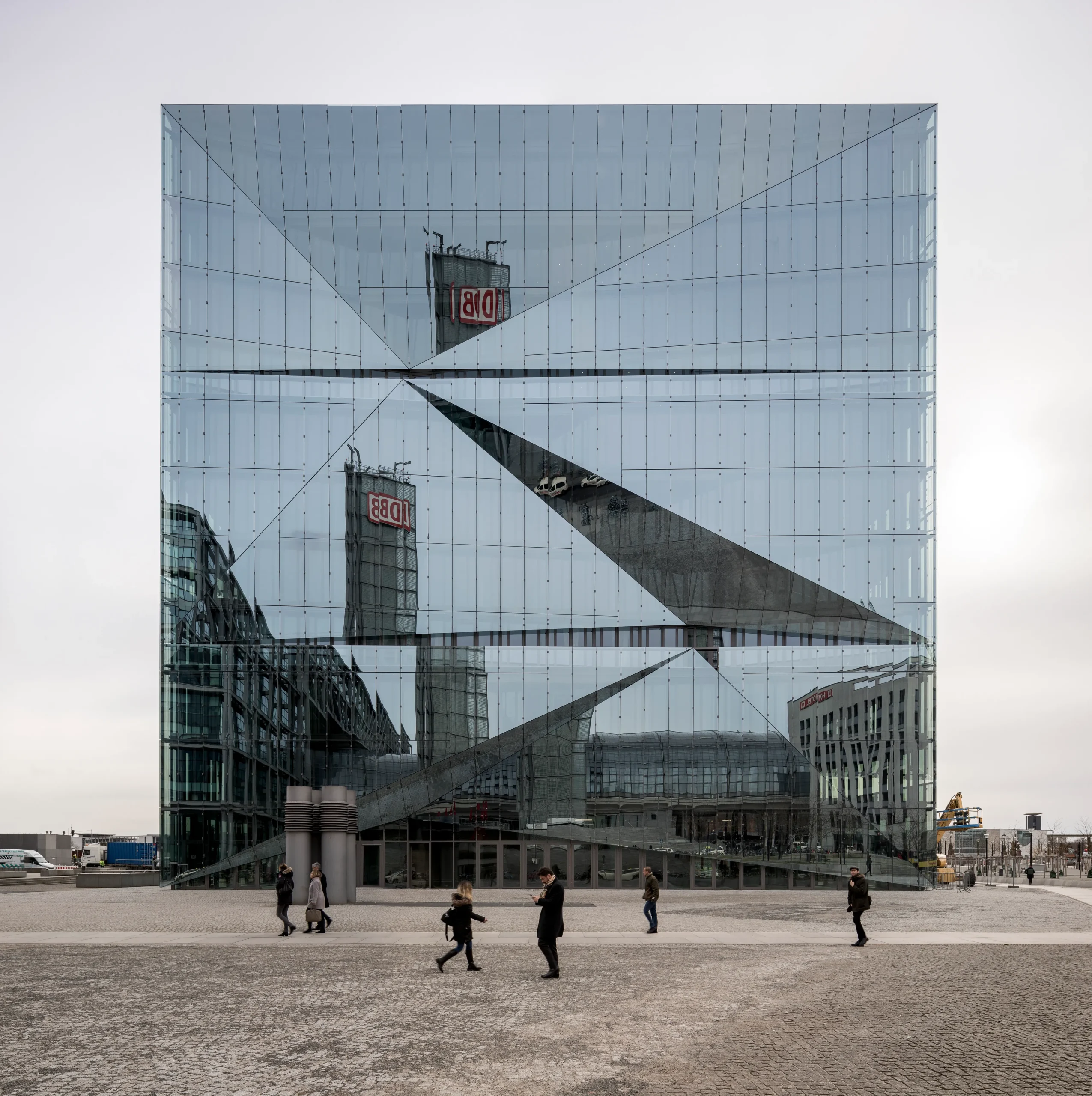 A Sculptural, Sustainable Cube Rises as Berlin’s Smartest Building