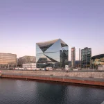 A Sculptural, Sustainable Cube Rises as Berlin’s Smartest Building