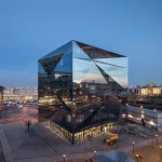 A Sculptural, Sustainable Cube Rises as Berlin’s Smartest Building