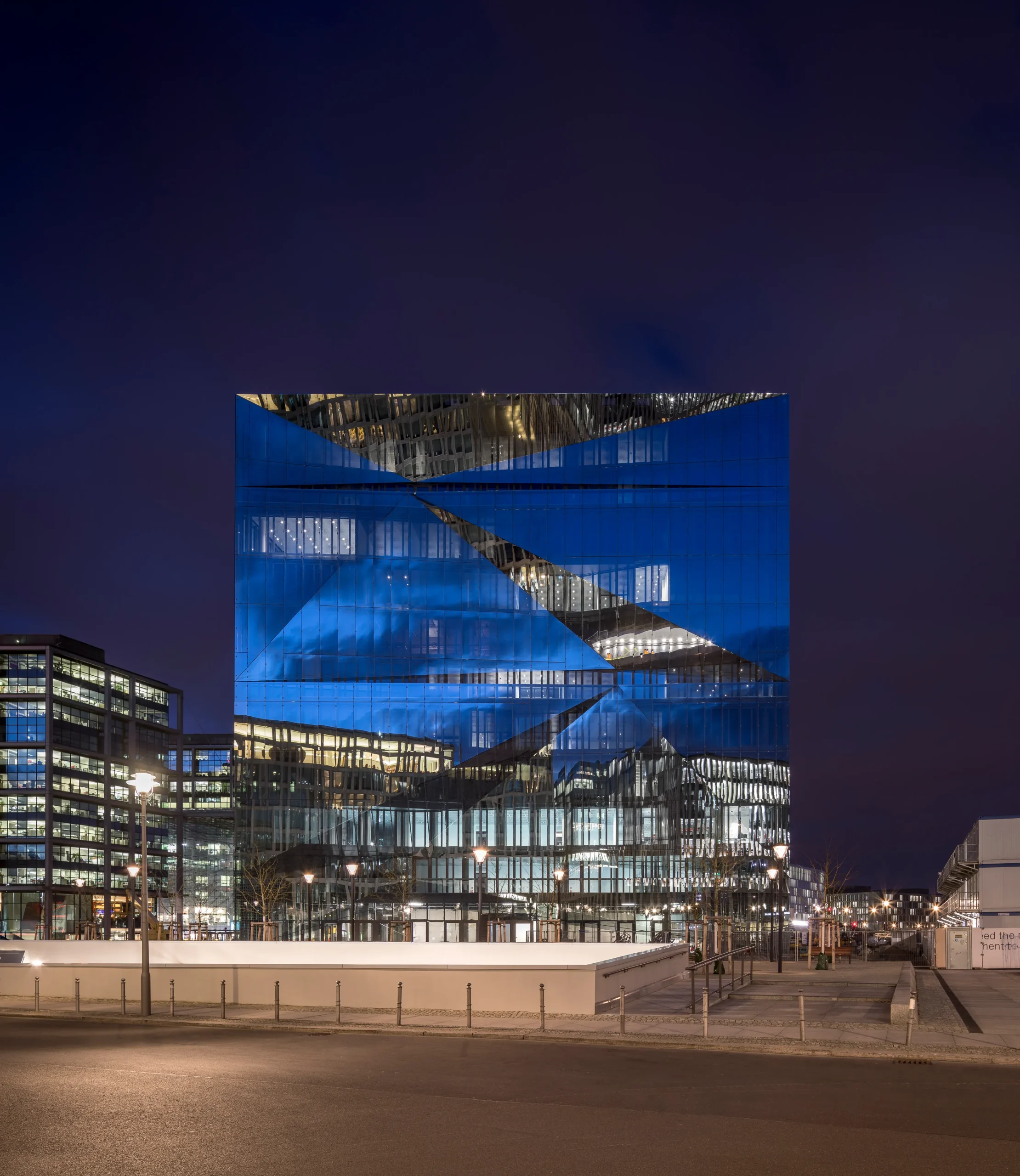 A Sculptural, Sustainable Cube Rises as Berlin’s Smartest Building