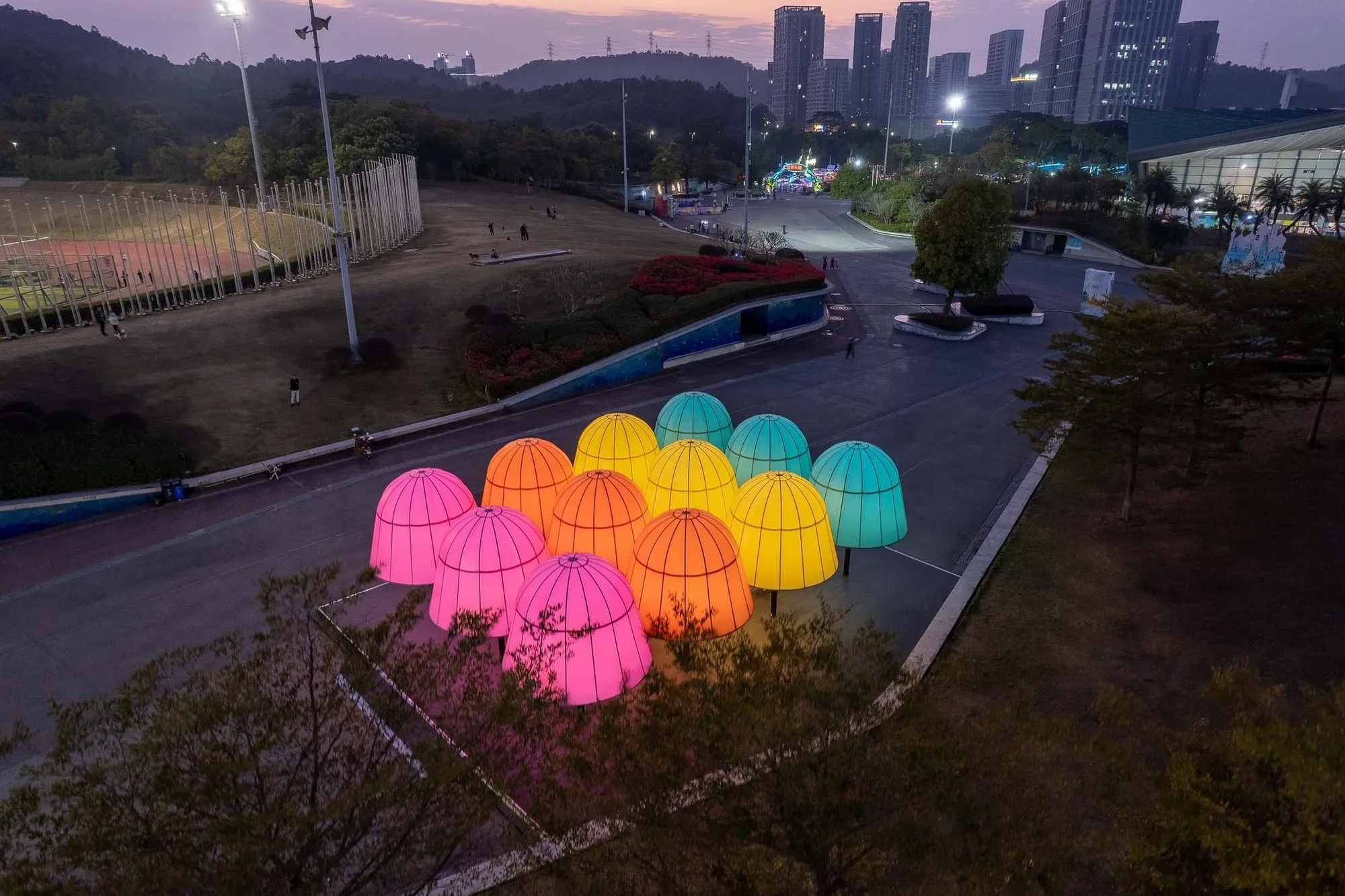 Dream Glow Pavilion by Daxing Jizi Design