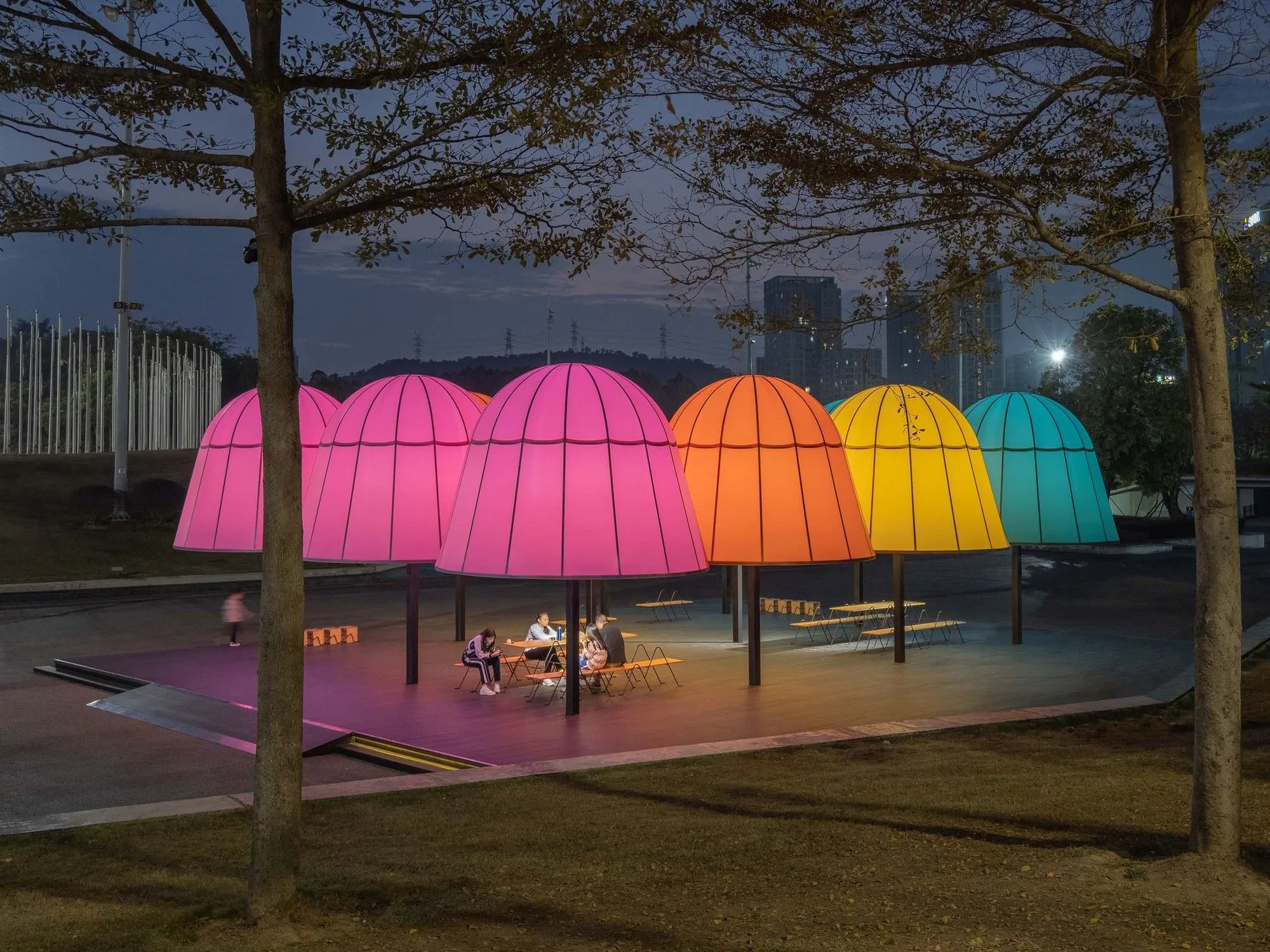Dream Glow Pavilion by Daxing Jizi Design