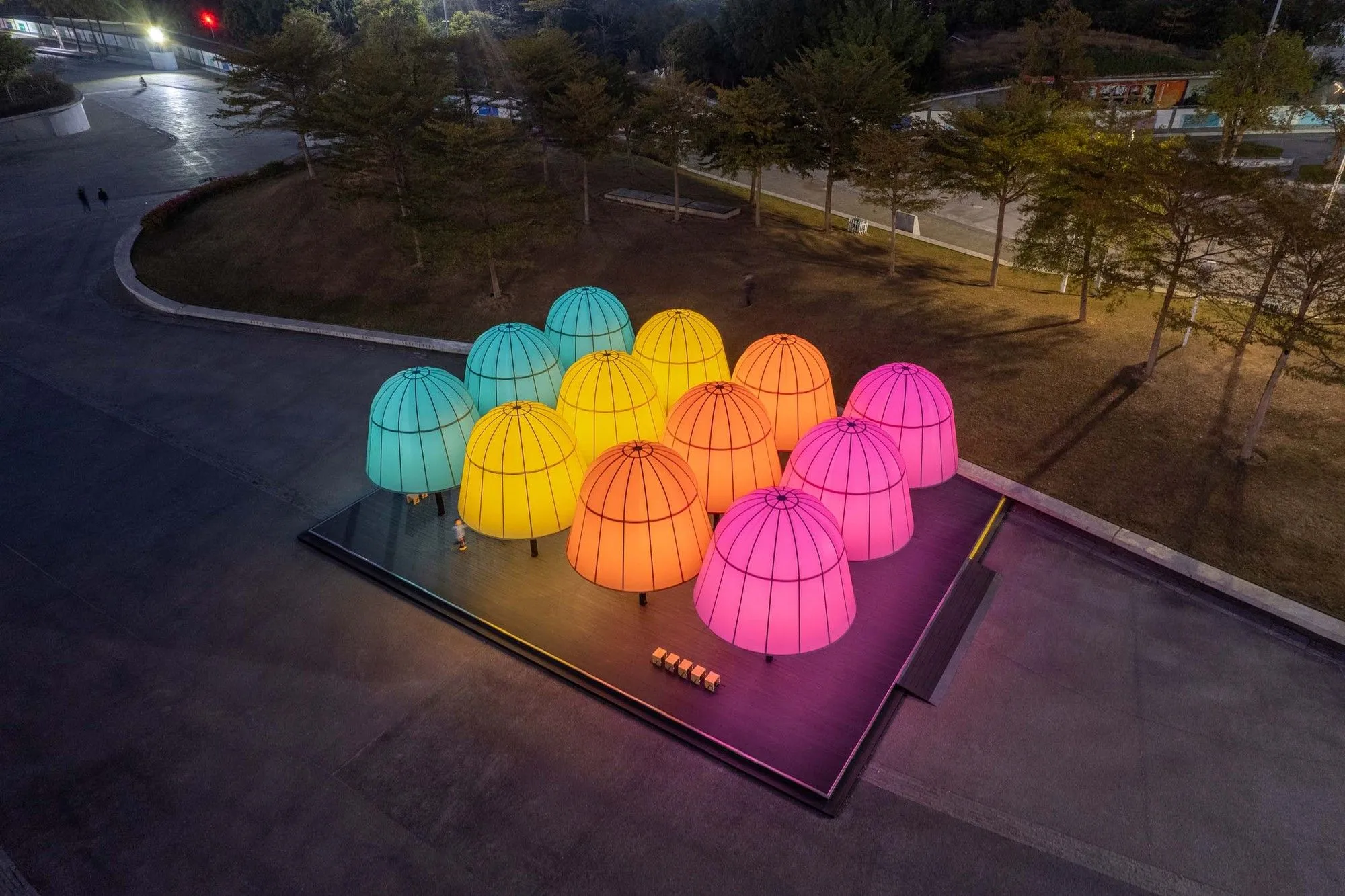 Dream Glow Pavilion by Daxing Jizi Design