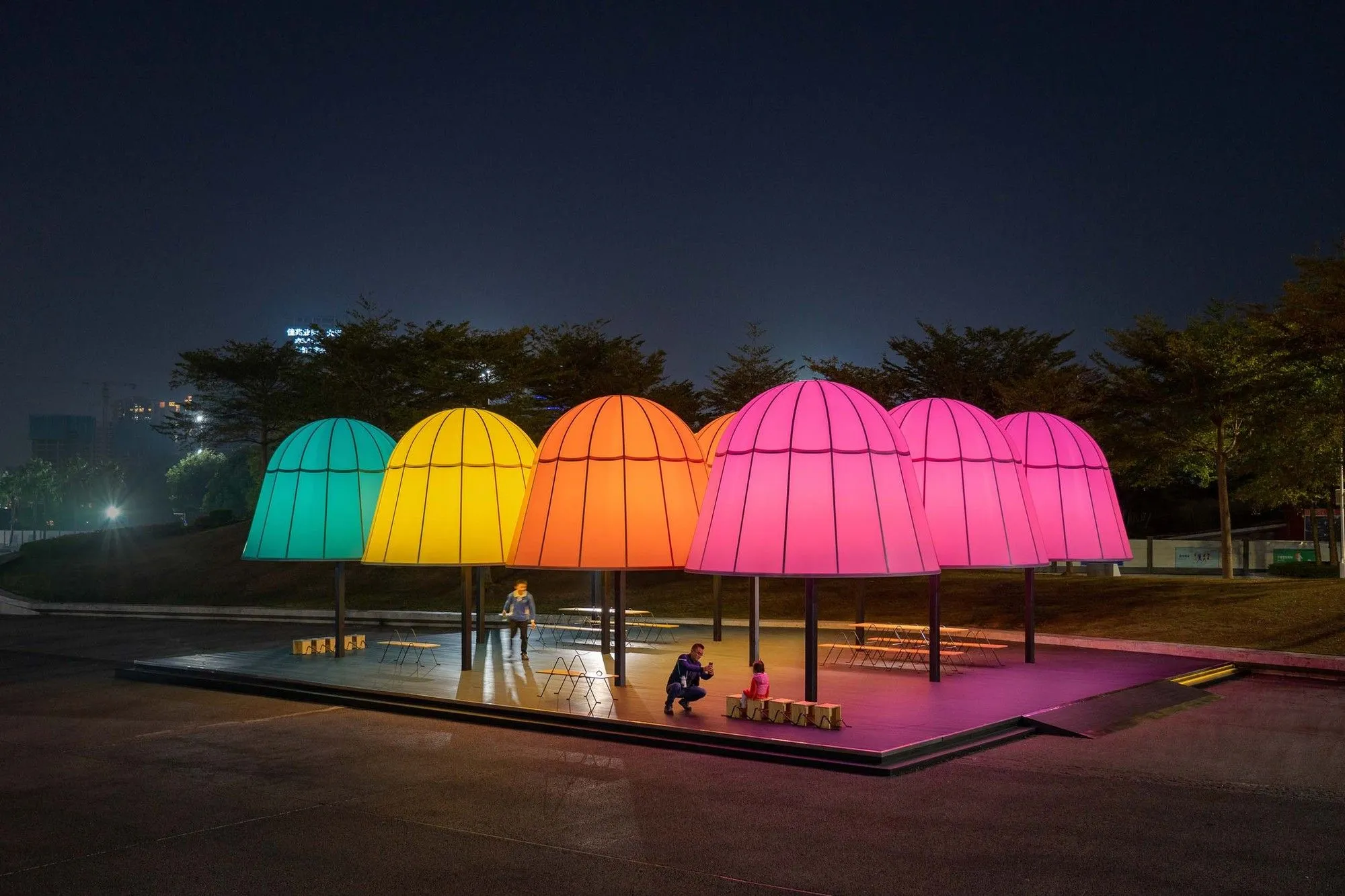Dream Glow Pavilion by Daxing Jizi Design