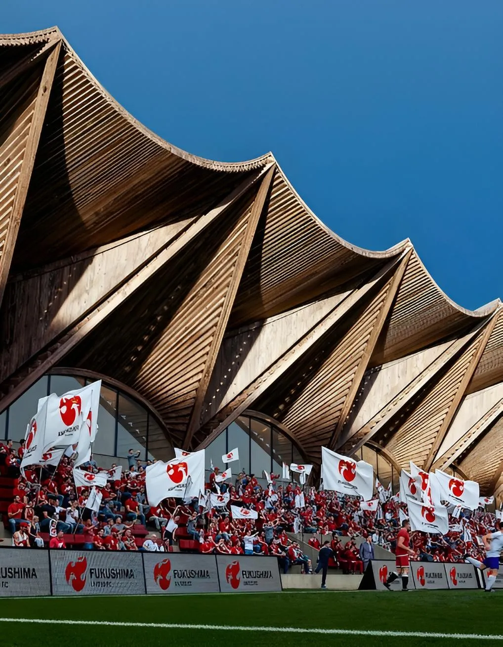 Fukushima United to Build Japan's First Timber Stadium Designed to