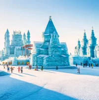 Harbin Ice City, the World’s Largest Frozen Wonderland That Melts in Two Months