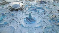 Harbin Ice City, the World’s Largest Frozen Wonderland That Melts in Two Months