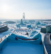 Harbin Ice City, the World’s Largest Frozen Wonderland That Melts in Two Months