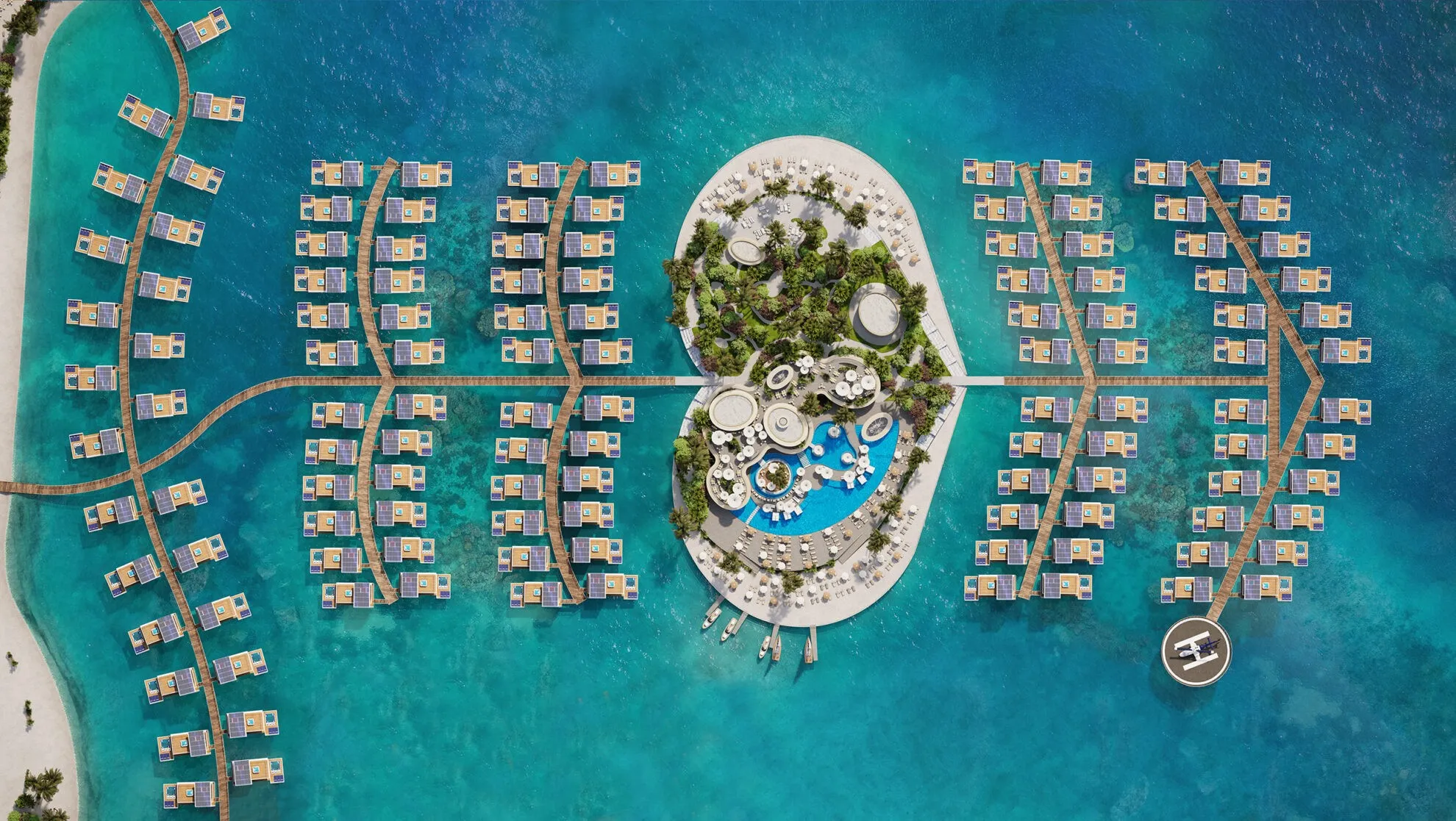 From Floating Villas to Underwater Suites: Dubai’s 10 Most Futuristic Upcoming Hotels 12 Honeymoon Island Dubai