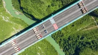Huajiang Grand Canyon Bridge in China Set to Open as the World’s Tallest
