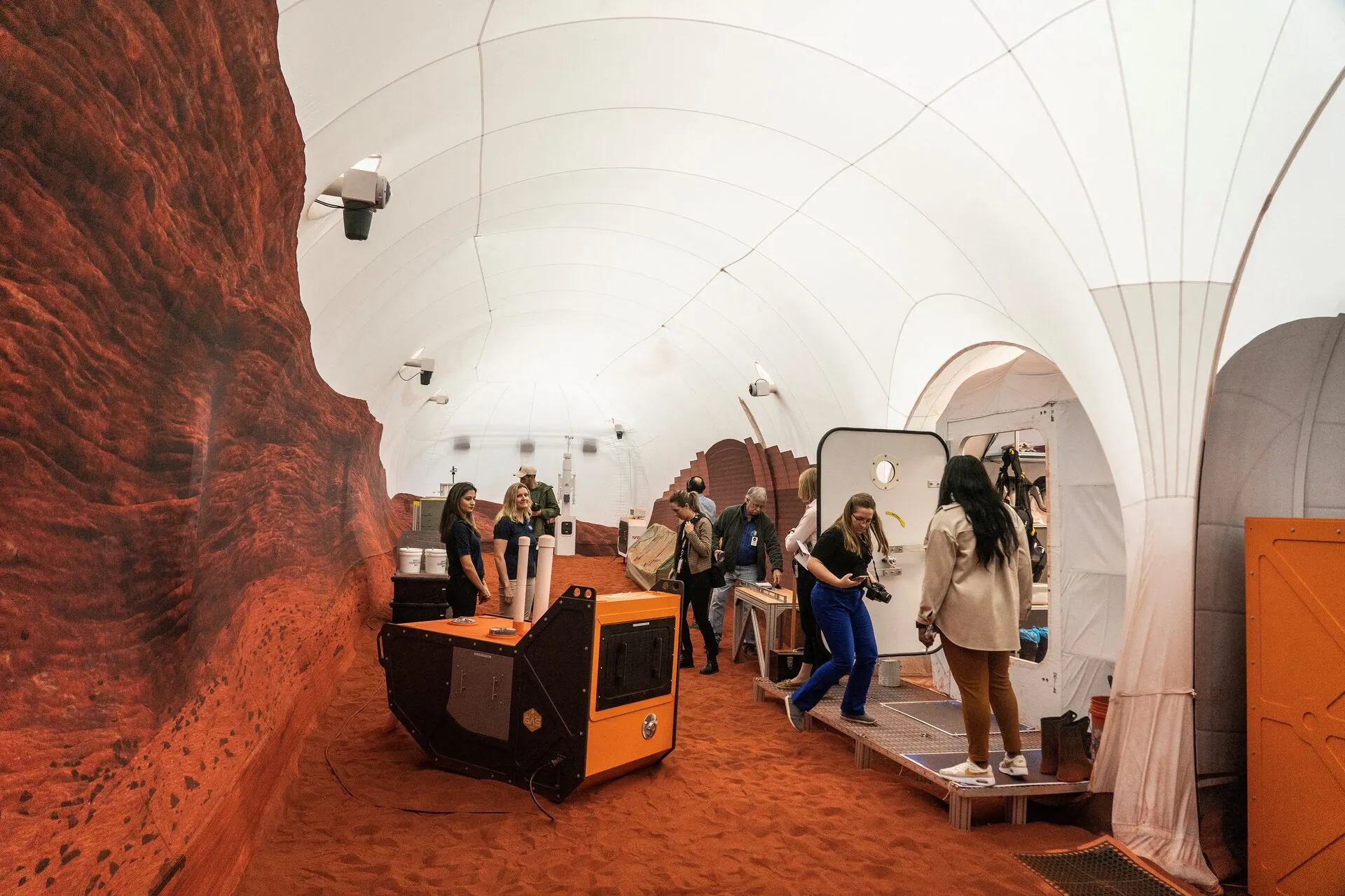 NASA's 3D-Printed Mars Habitat by BIG & ICON Set for Second Year-Long Mission in 2025 10 Mars Dune Alpha, a 3D-printed habitat built at NASA’s Johnson Space Center, Bjarke Ingels Group (BIG)