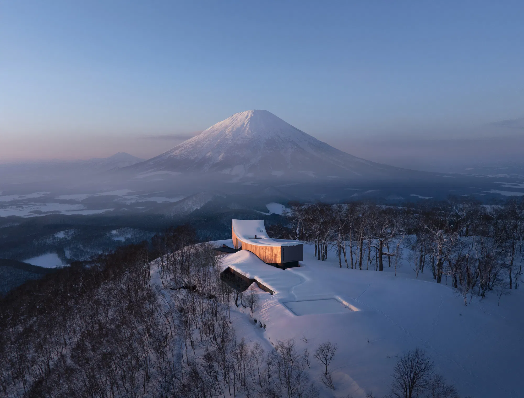 NOT A HOTEL RUSUTSU, Japan by Snøhetta
