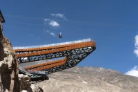 Archermit, Nujiang River, Cantilevered Glass Walkway in Tibet