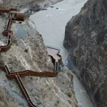 Archermit, Nujiang River, Cantilevered Glass Walkway in Tibet