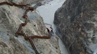 Archermit, Nujiang River, Cantilevered Glass Walkway in Tibet