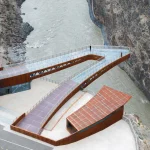 Archermit, Nujiang River, Cantilevered Glass Walkway in Tibet
