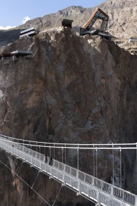 Archermit, Nujiang River, Cantilevered Glass Walkway in Tibet