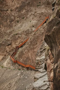 Archermit, Nujiang River, Cantilevered Glass Walkway in Tibet