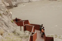 Archermit, Nujiang River, Cantilevered Glass Walkway in Tibet