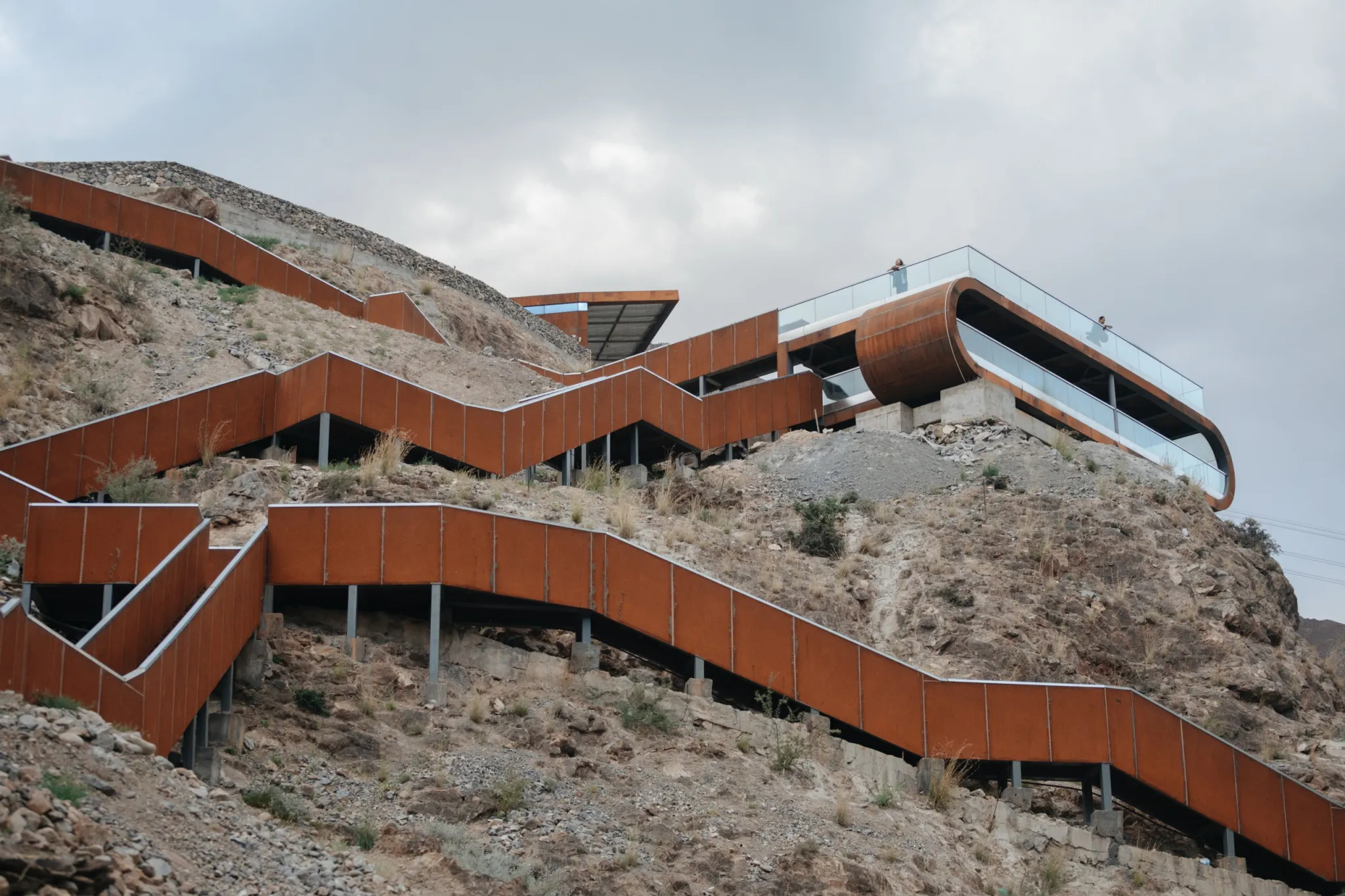 Archermit, Nujiang River, Cantilevered Glass Walkway in Tibet