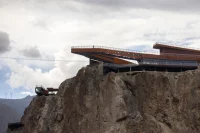 Archermit, Nujiang River, Cantilevered Glass Walkway in Tibet