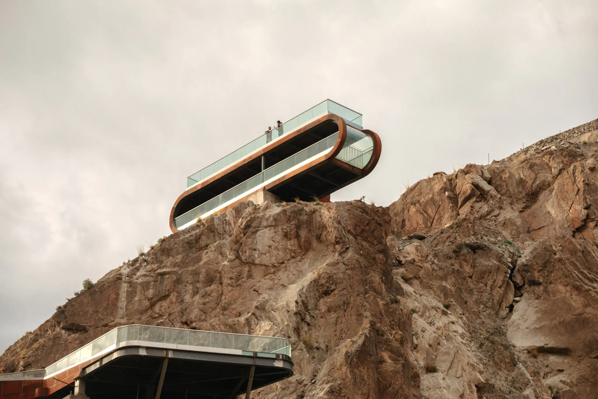 Archermit, Nujiang River, Cantilevered Glass Walkway in Tibet