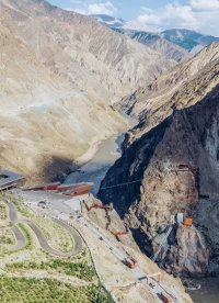 Archermit, Nujiang River, Cantilevered Glass Walkway in Tibet