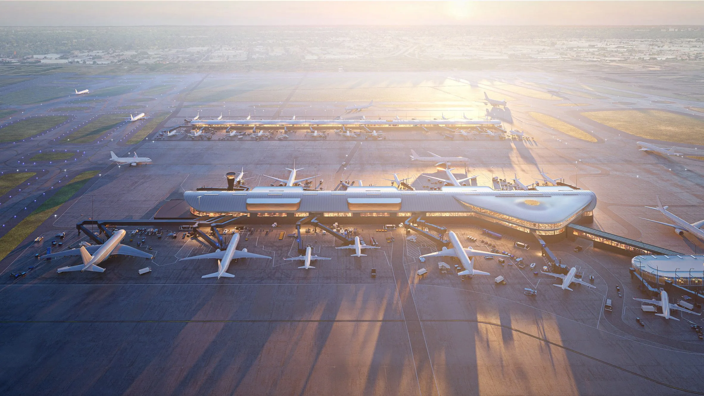 O’Hare International Airport's Largest Expansion Designed by SOM, Chicago